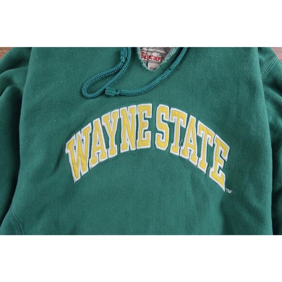 Steve And Barry Wayne State College Green Hoodie Men's L - Picture 4 of 8